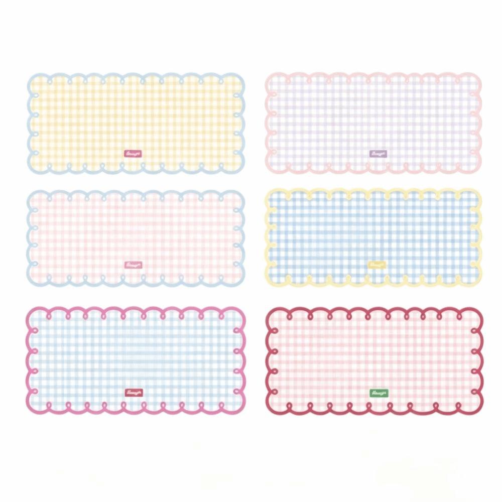 Table Mat Extra Large Mouse Pad Non Slip Plaid Pattern Computer Desk Mat Thickened PVC Keyboard Pad Office Use