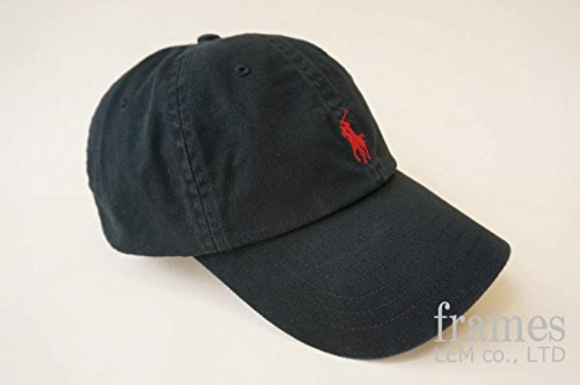 Ralph POLO Ralph Lauren Кепка CAP Шляпа Hat Мужская Женская PONY Пони Одна Точка Белый x Темно-синий (Поло Лорен) - [Использовал]