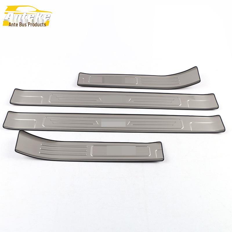 Venucia T90 Sill Trim Stainless Steel Welcome Pedal Stickers