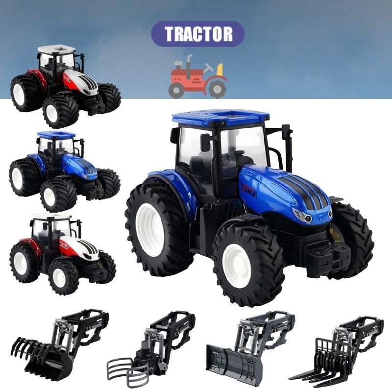 2.4g Сплав Rc Фермерский Инженерный Трактор Игрушка Для Детей 4-6 Лет