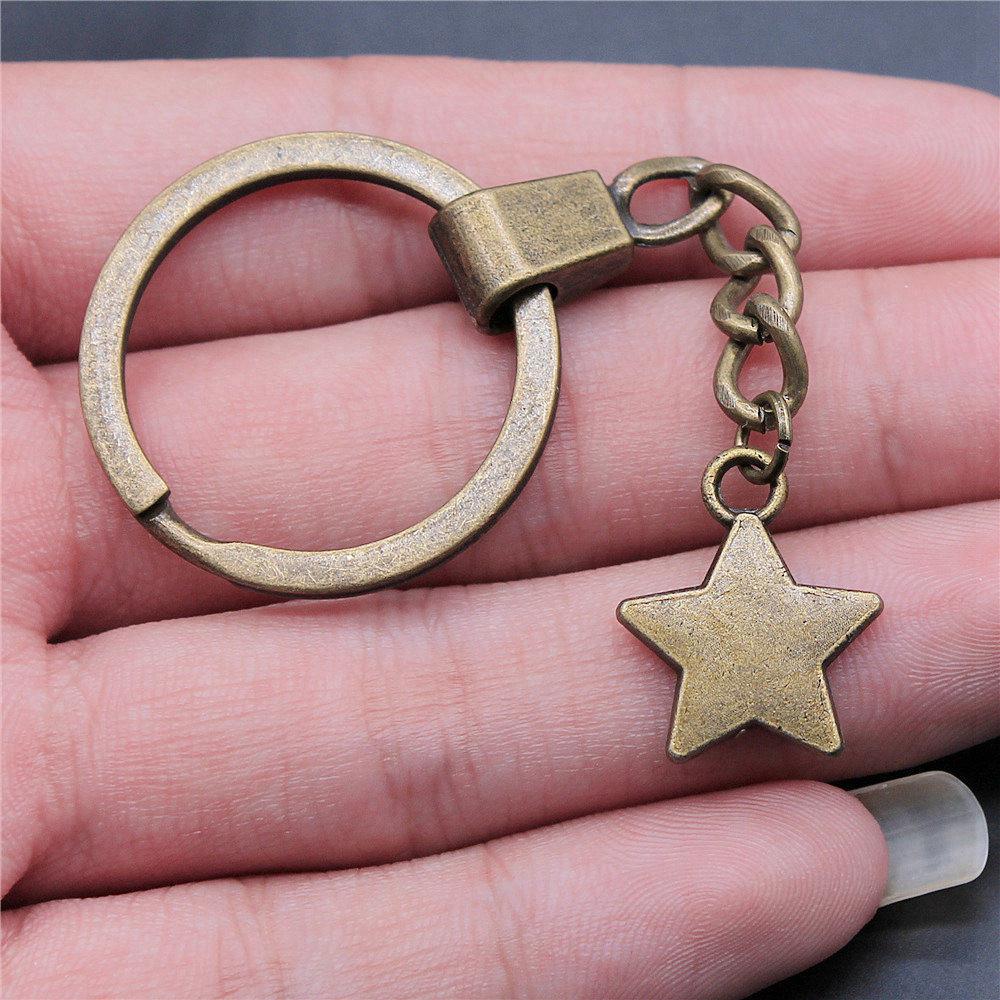 Солнце Луна Пентаграмма Брелки Женские Ювелирные Изделия Бизнес Креативный Сувенир