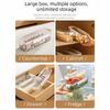 Airtight Food Storage Box Clear Plastic Fresh Keeper Box Pasta Storage Container  Kitchen