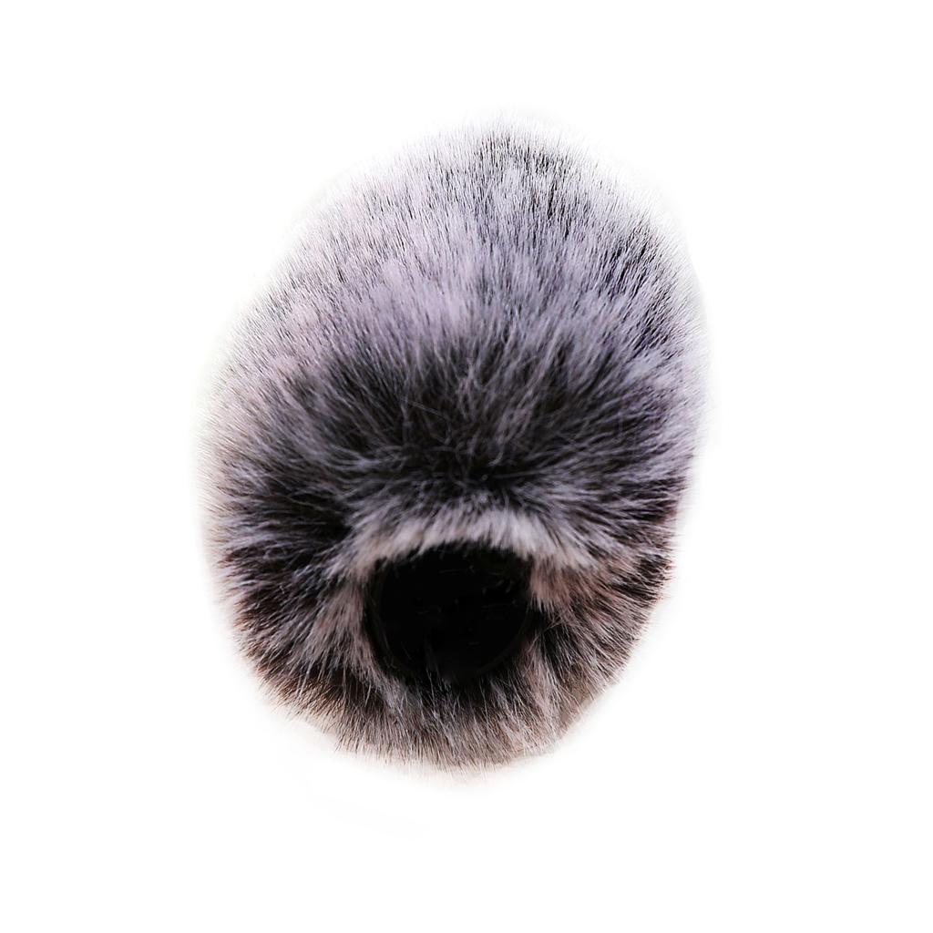 Микрофонная ветрозащита Dead Cat Пушистая ветрозащитная муфта Ветрозащитная накладка для петличного микрофона Ветрозащита