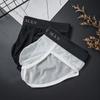 Mens Thongs Shorts Sissy U Convex Pouch Ultra-Thin