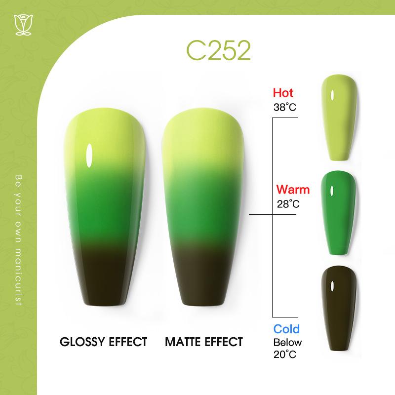 Клей для лака для ногтей с температурным эффектом, однотонный лак для ногтей, клей для лака с постепенным изменением цвета, клей для фототерапии, специальный маникюрный салон