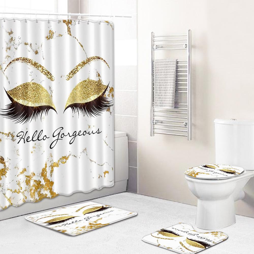 Принт с текстурой мрамора Коврик для ванной противоскользящий Коврик для душа Комбинация Ковер в европейском и американском стиле