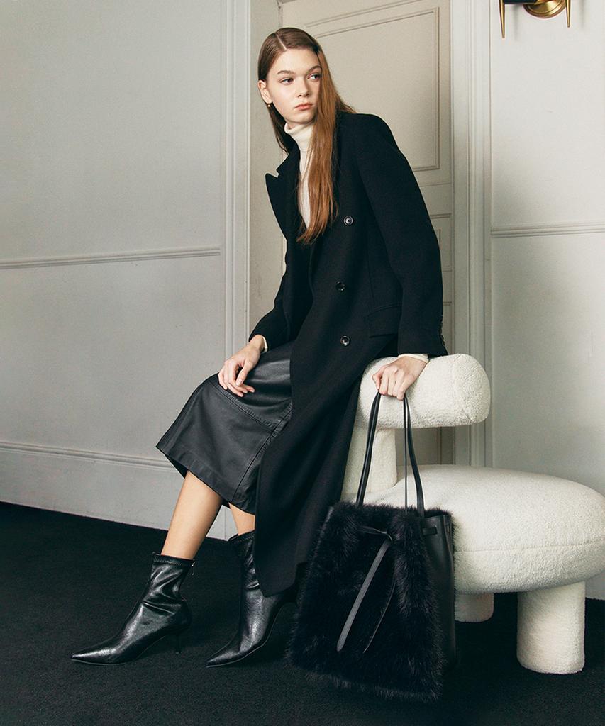 Clave Harper Black Tote Bag