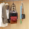 Purse Hanger Tote Bag Organizer Closet Rotating Room Organization Backpack Holder for Tote Vest Bra Tie Belt Shawl Hat Underwear