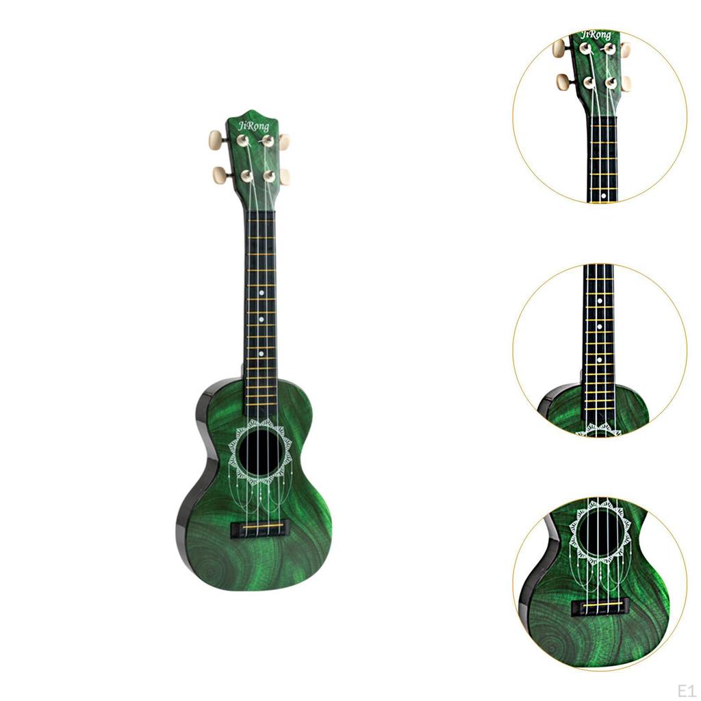 Детская музыкальная игрушка укулеле, четырехструнная гитара, легкий инструмент для маленьких учеников