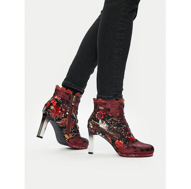 Ботильоны Laura Vita Hicao 47, красные