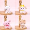 Plush Dog Keychain Pendant Animal Plush Toy For Bags And Gifts