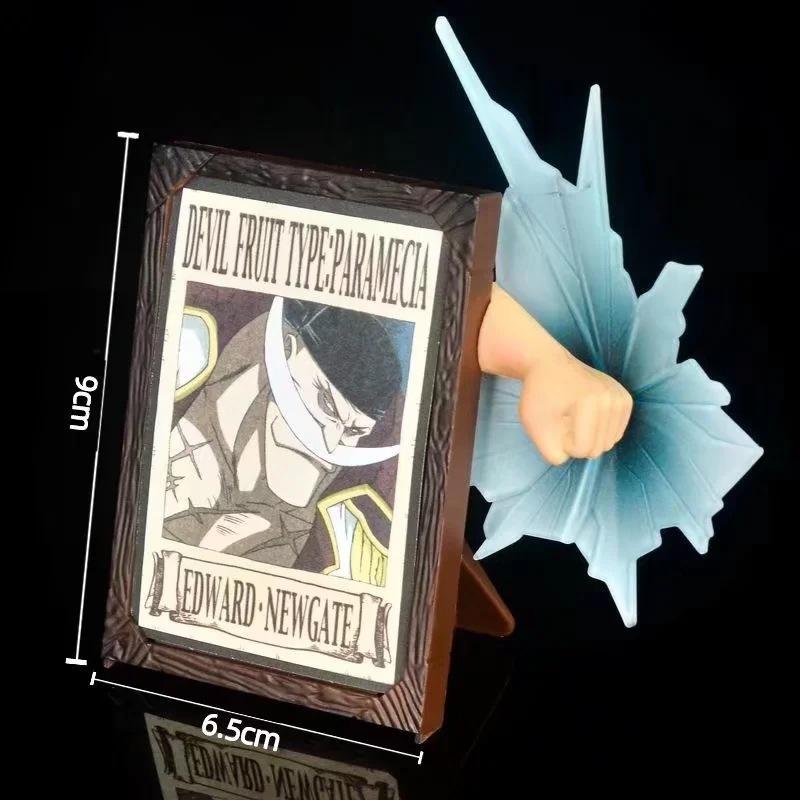 ONE PIECE Top War, Луффи, Марко, Белоус, Фоторамка, Разыскивается, Украшение, Фигурка в пакете
