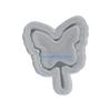 HX6F Trendy Sand Silicone Mold Keychain Moulds Fan Shaped Silicone Ornament Molds Durable DIY Crafts Molds for Making Pendant