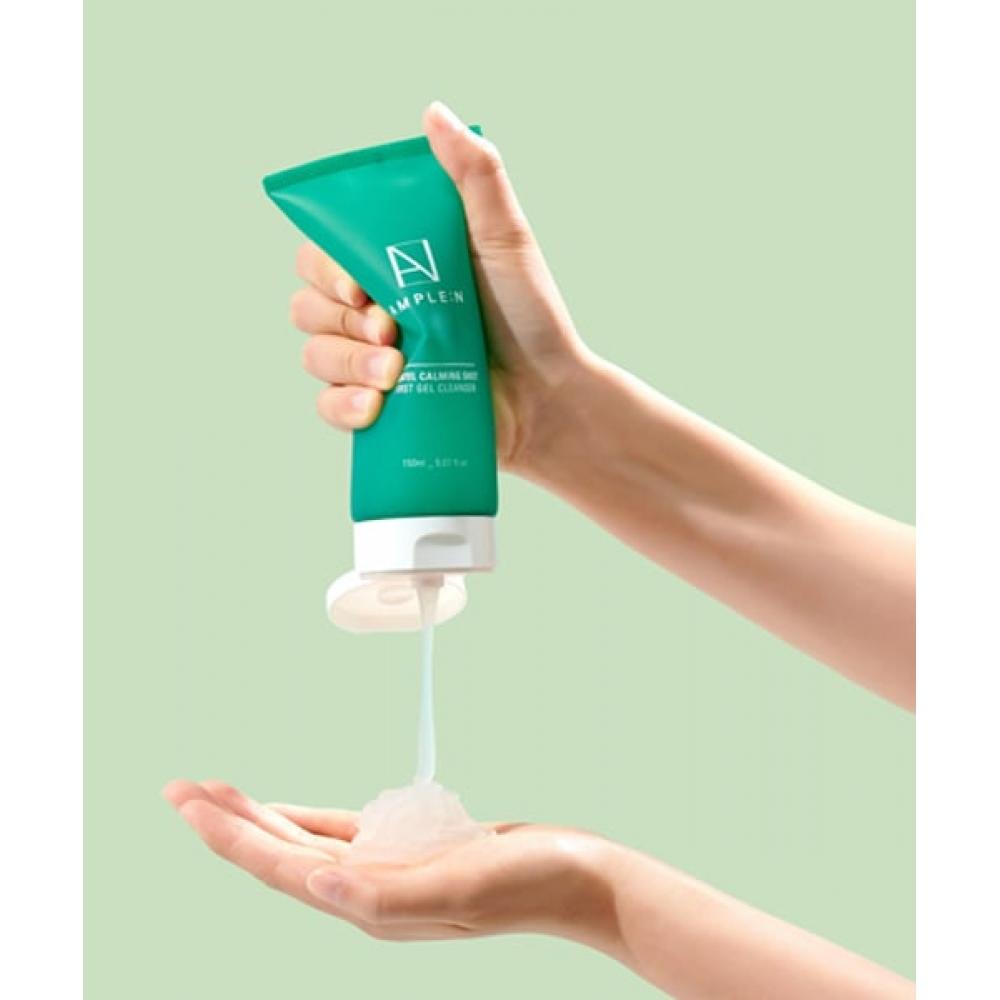 Amplen Centella Calming Shot Успокаивающий первый очищающий гель 150 мл