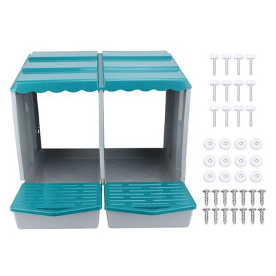 Куриное гнездо PP Ящик для кладки куриных яиц для кур, уток, домашней птицы Удобный Просторный Легко чистить