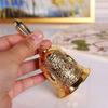 European Metal Bell Vintage Rose Bronze Handbell Home Attachment Restaurant Modern Simplicity Zinc Alloy Pet Training Handbell
