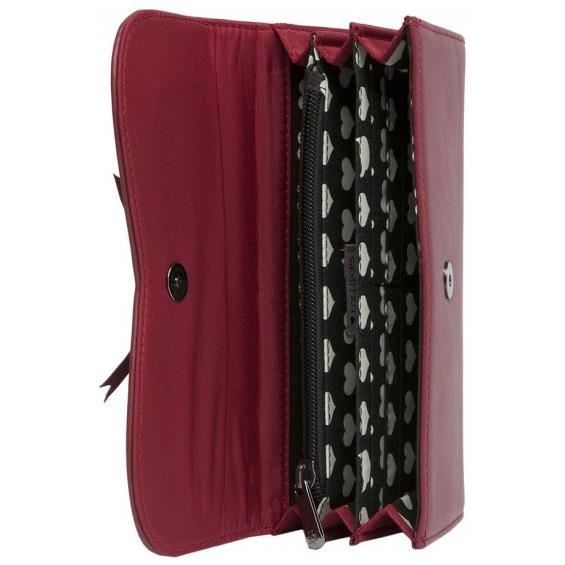 Portefeuille - LOLLIPOPS - SAND BILL - Rouge Wine - Femme - Souple