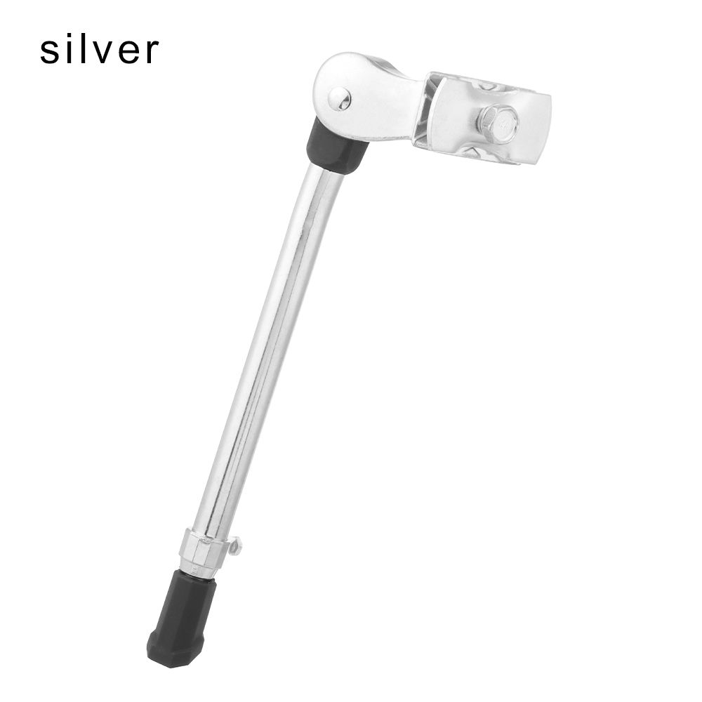 Черный Серебристый Регулируемый Сплав Велосипедные Запчасти Подножка Подножки для Горного Велосипеда