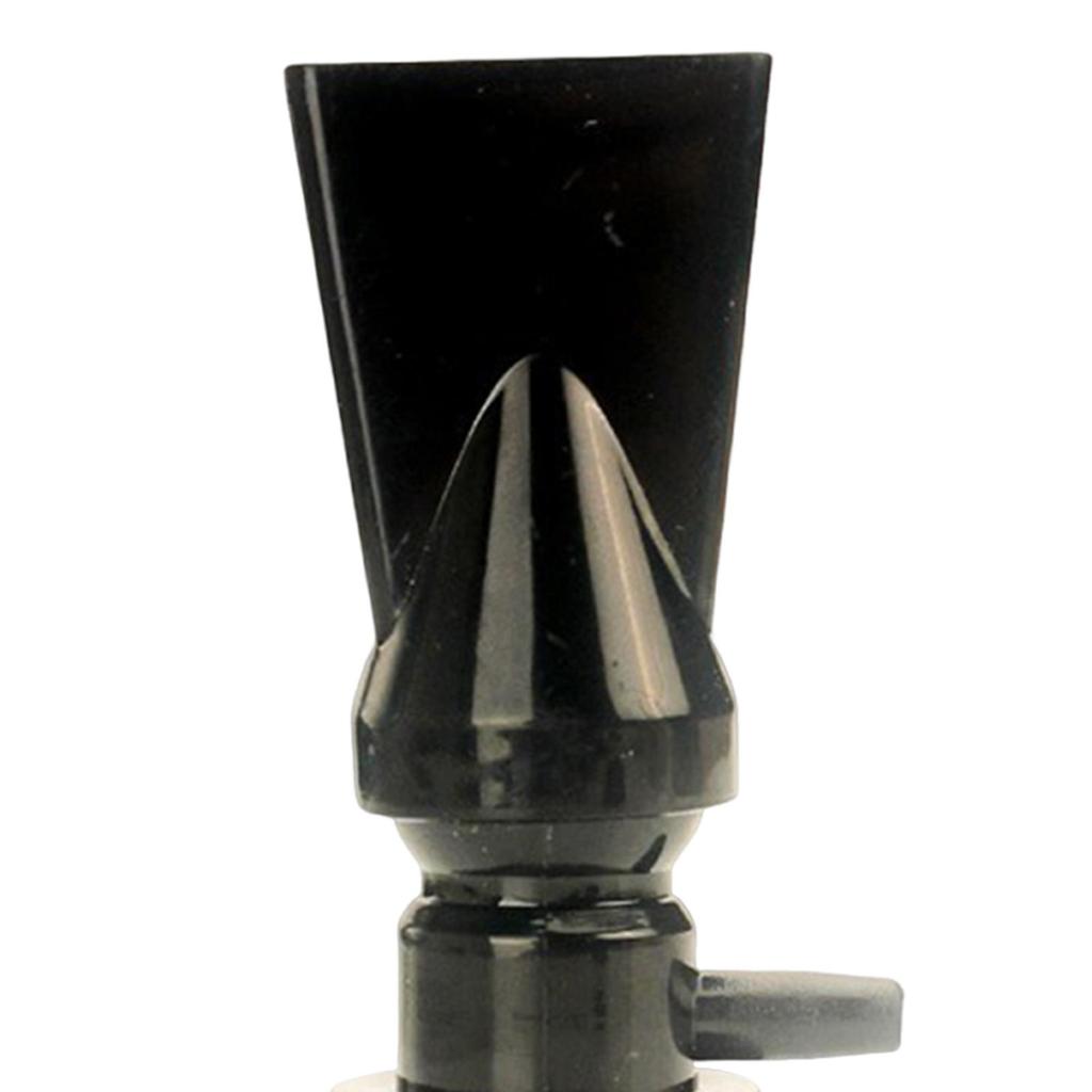 Fish Tank Duckbill Nozzle 360° Rotatable PP Material Plumbing Fitting for Return Pipe Easily Install Compact Pump Sump Outlet