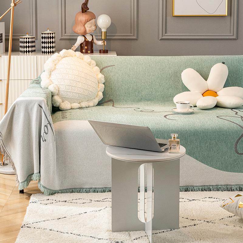 Полотенце для дивана с защитой от кошек, полная подушка, простой современный чехол для дивана, универсальный чехол для четырех сезонов, ткань в стиле Ins