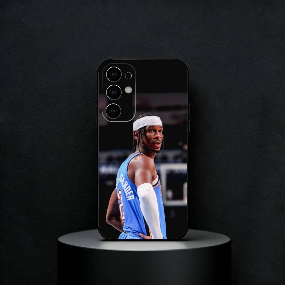 Basketball star SGA S-Shai COOL  Phone Case For Samsung S25,S24,S21,S22,S23,S30,Ultra,S20,Plus,Fe,Note,5G Black Cover