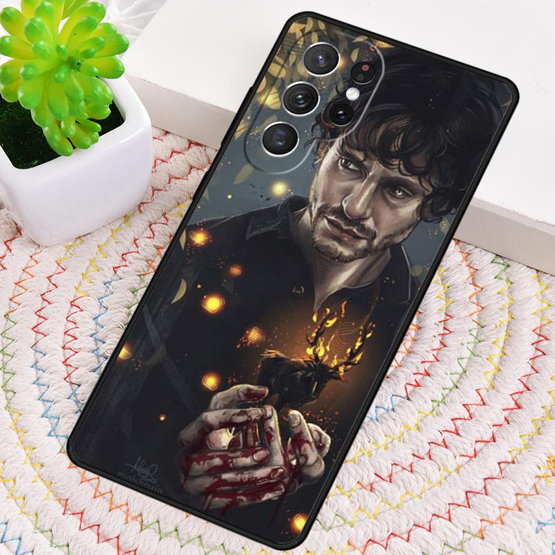 Силиконовый чехол для телефона с изображением сериала Ганнибал Для Samsung Galaxy note 10 pro S26 S25 S24 S23 S22 S21 Plus S25Ultra Чехол Capa