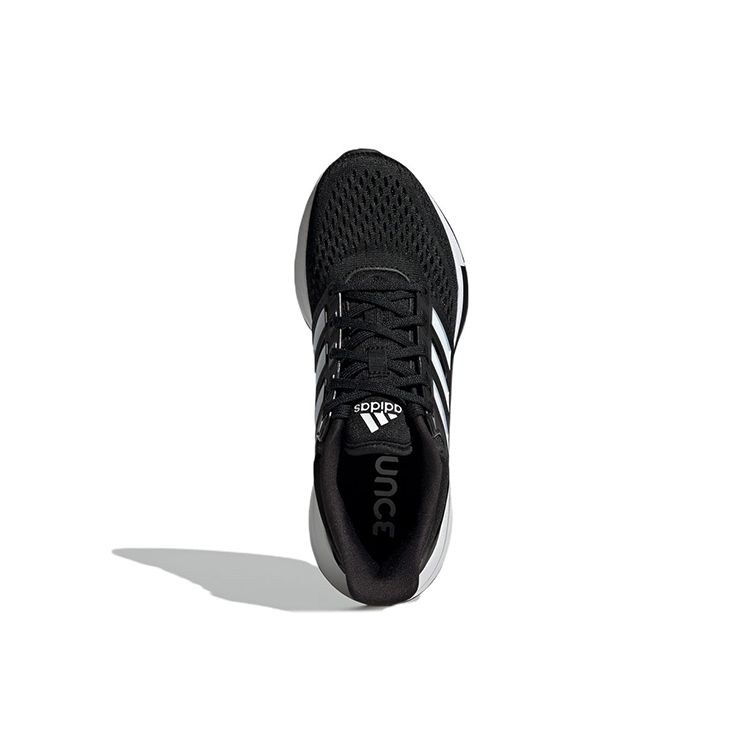Adidas EQ21 Run Black White Grey Женские кроссовки Core-Black Cloud-White Grey-Four GY2207