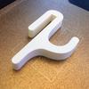 3D крючок для полотенец на душевую дверь  Предназначен для стеклянных дверей толщиной 8 мм  Крючок для одежды, полотенец, халатов  Ванная комната, общежитие, квартира