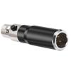 Мини 4-контактный XLR-разъем (мама) на 3-контактный Mini XLR-разъем (папа) для надежного подключения слухового оборудования