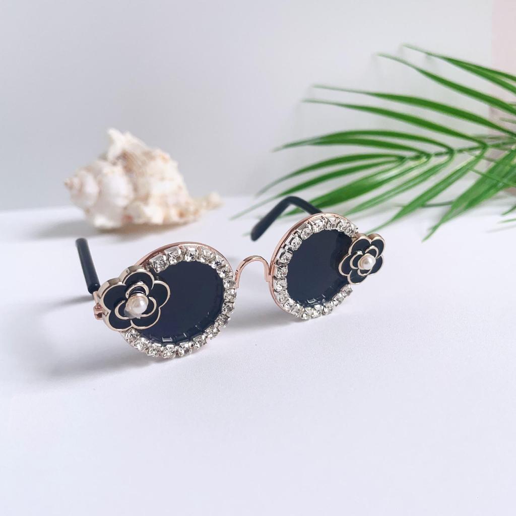 Очки для зрения: Маленькие солнцезащитные очки для кошек и собак, аксессуары для питомцев, реквизит для фото