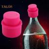 Drink Stopper Push Type Keep Soda Freshness Soft Practical Bottle Pump Dispenser Saver Lid Sealer Refrigerator Accessories