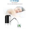 USB Rechargeable Water Dispenser for 1–5 Gallon Bottles, Portable One-Button Electric Water Pump, 1200mAh Battery, Bottle-Top Automatic Dispenser