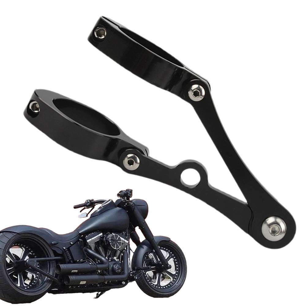 Кронштейн для крепления фары мотоцикла, кронштейны для крепления на трубу вилки 39-41 мм, зажимы для кронштейна для крепления фары, боковое крепление на трубу вилки
