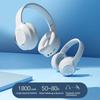 Colorful Light Wireless Bluetooth Headphones Over Ear HIFI Stereo Headsets Sports Gameing Earphones TF/AUX Music Player HD Mic
