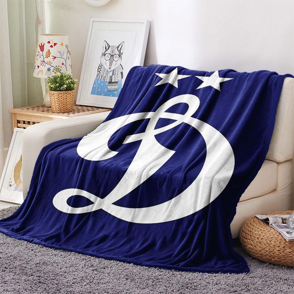 1PC Dynamo Moscow Glory Blanket, High quality Comfortable for All Seasons, Home Decor, Warmth and Comfort
