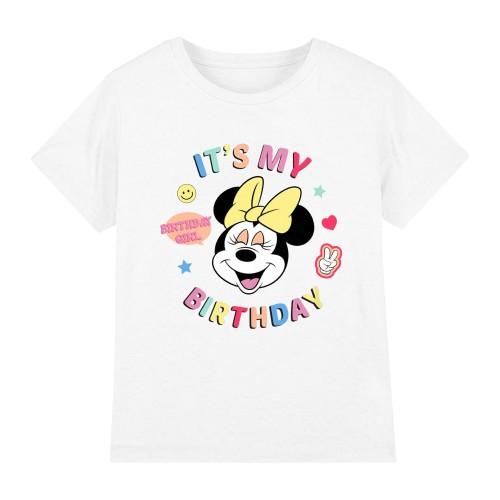 Disney Childrens/Kids It´s My Birthday Minnie Mouse T-Shirt