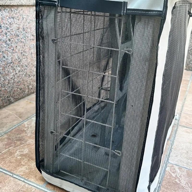 Silver Air Conditioner Cover Multisize Dustproof Air Conditioner Protective Sun Protective Unit Universal AC Washable Cover