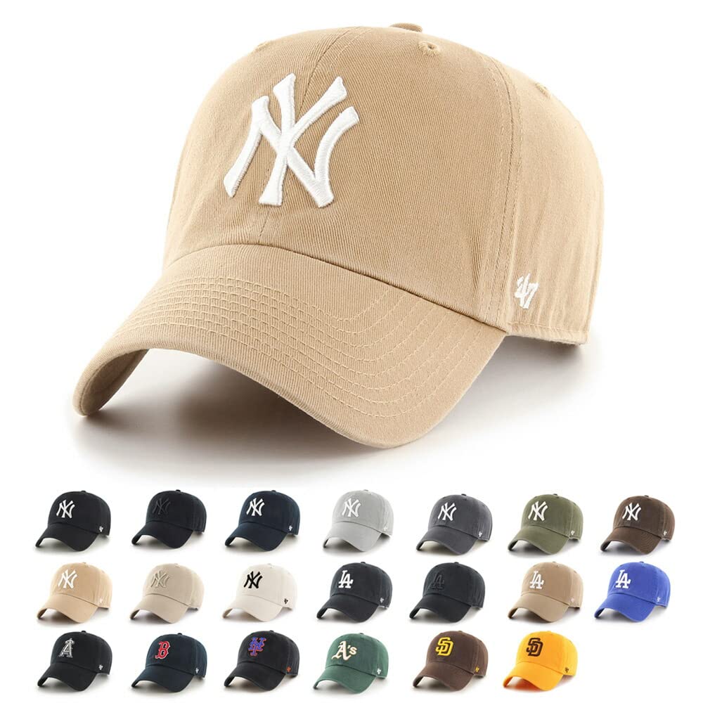 НОВЫЙ КЕПКА ШЛЯПА NEW YORK METS CLEAN UP '47 '47 ЧЕРНЫЙ/Черный 6-панельный