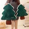 New Chinese Style Relaxing Tree Plush Pillow Fir Doll Bedroom Sofa Bedside Soft Cushion Office Lunch Break Pillow