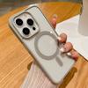 Роскошный ударопрочный чехол с поддержкой Magsafe для беспроводной зарядки для iPhone 17 16 15 14 13 12 11 Pro Max XR Air Прозрачный магнитный бампер