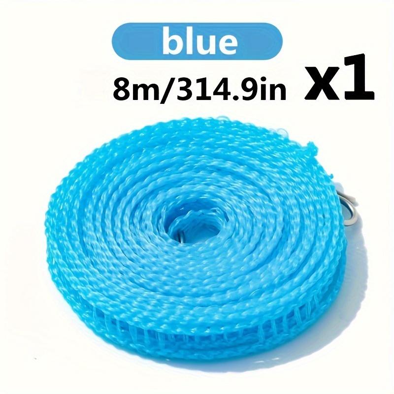 1 шт. утолщенная веревка для белья, улучшенная портативная утолщенная веревка для белья, противоскользящая ветрозащитная подвесная веревка, веревка для сушки одежды
