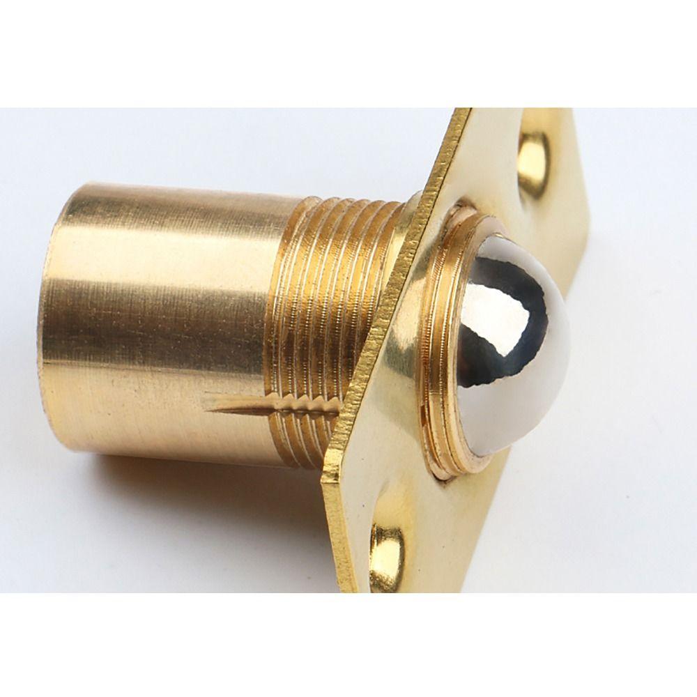 1 комплект шариковых защелок для дверцы шкафа, ворот, двери кладовки, с винтами, пружинный ролик, шариковый стопор для двери, мебельная фурнитура, регулируемый