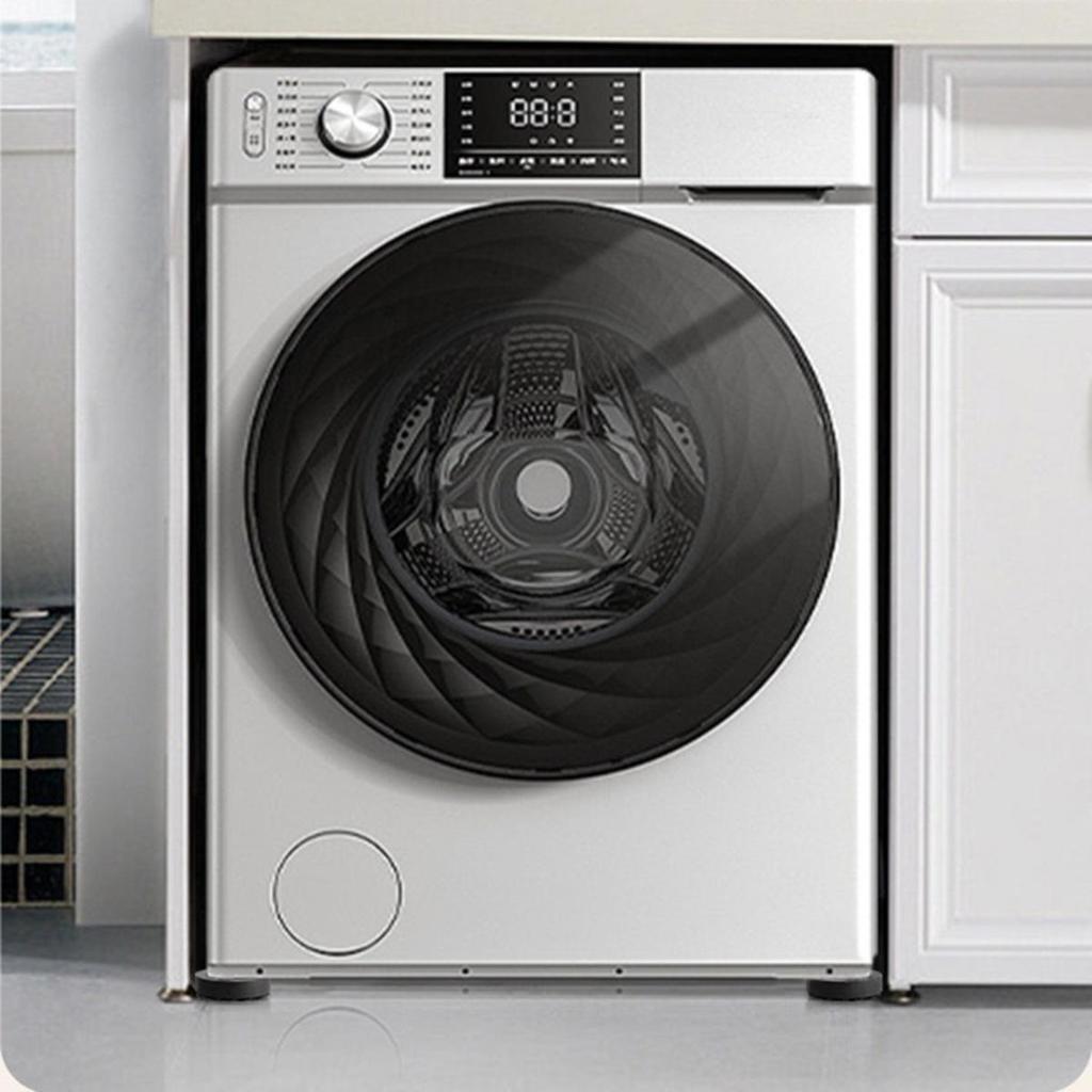 Антивибрационная подкладка для ножек стиральной машины Силиконовый нескользящий коврик Универсальный бесшумный коврик с повышенной высотой Подкладка для ножек холодильника