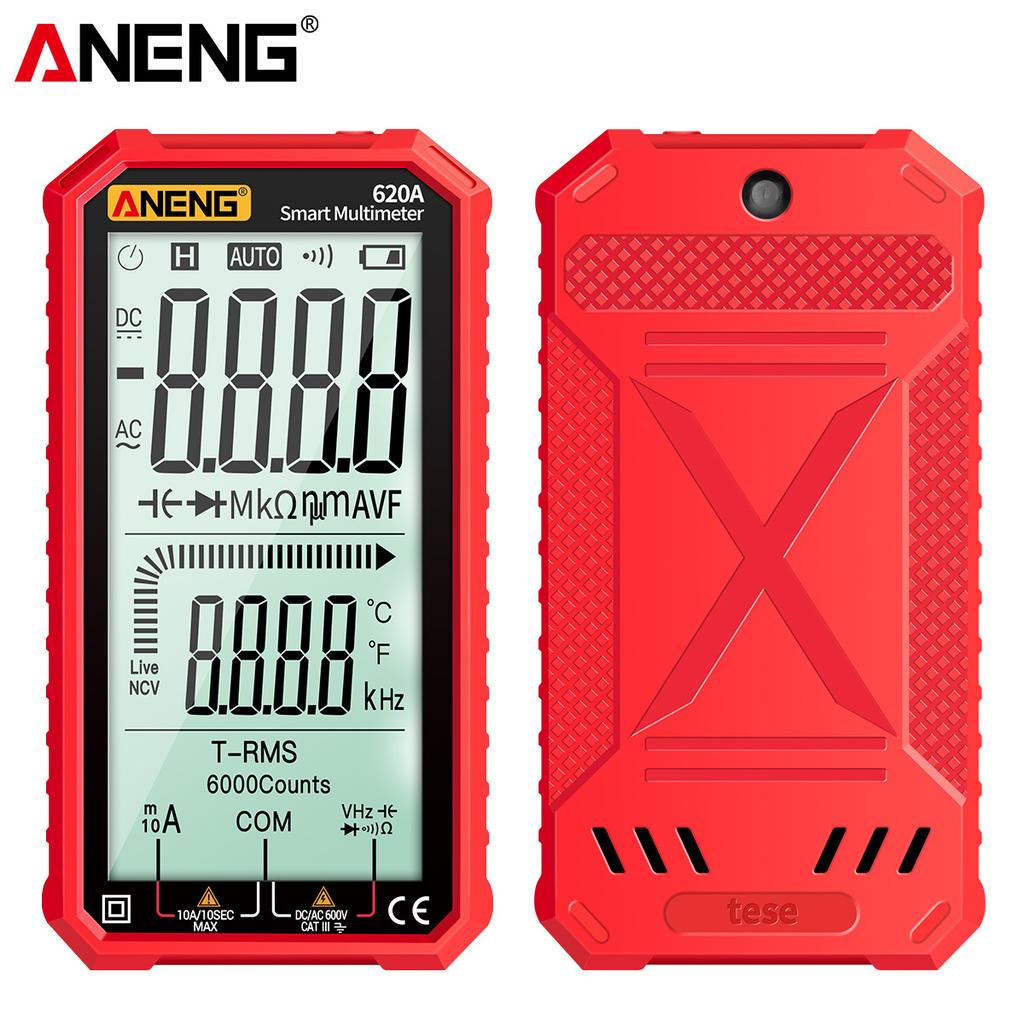 Aneng 4.7-Inch LCD Display AC/DC Digital Multimeter Ultraportable True-RMS Multimeter Auto-Ranging