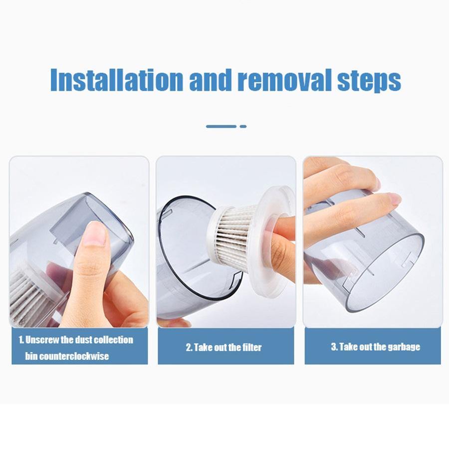 8000Pa беспроводной автомобильный пылесос беспроводной ручной автоматический пылесос для дома и автомобиля двойного назначения мини-пылесос со встроенным аккумулятором