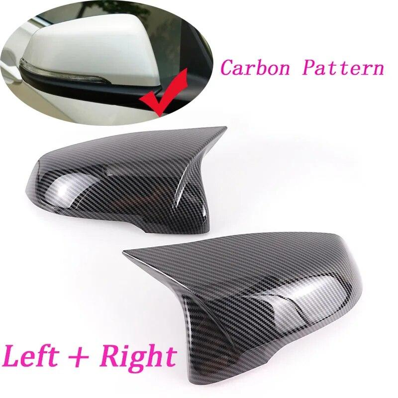 Excellent Rearview Replacement Carbon Fiber Pattern For BMW X1 F48 X2 F39 Z4 G29 1 2 Series F45 F46 F52 F40 Mirror Cover Caps