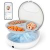 UBPET Distributeur automatique de croquettes, avec application,compatible avec chiens et chats–Se conserve frais pendant 24heures