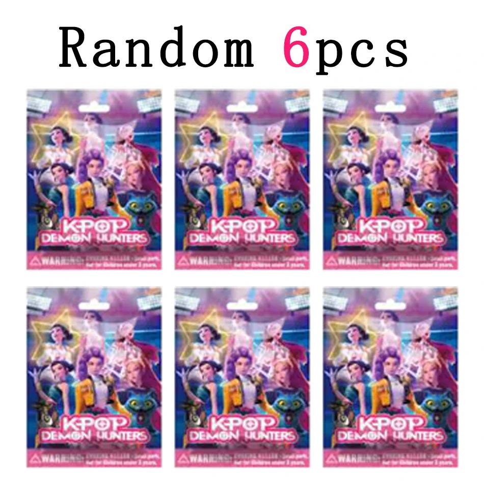 Cartoon Gaming Kpop Demon Hunters  Anime Figure Model Toy  Peripherals Desk Decoration Collection Figures Model Toy For Kid Gift