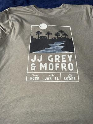 JJ Grey & Mofro Рок Песок Футболка Мужская Женская Футболки Топ 100% Хлопок Унисекс UU1049