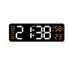 Wall-mounted Digital LED Clocks Multi-functional Display Table Clock  for Bedroom